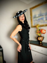 Load image into Gallery viewer, Lilian black pencil dress
