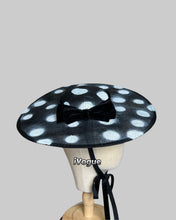 Load image into Gallery viewer, Polka dot hat matching Sabrina dress
