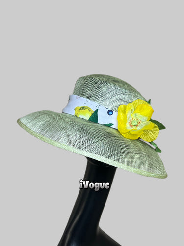 Lime hat from Christine Kennedy
Christine Designer
iVogue Christine