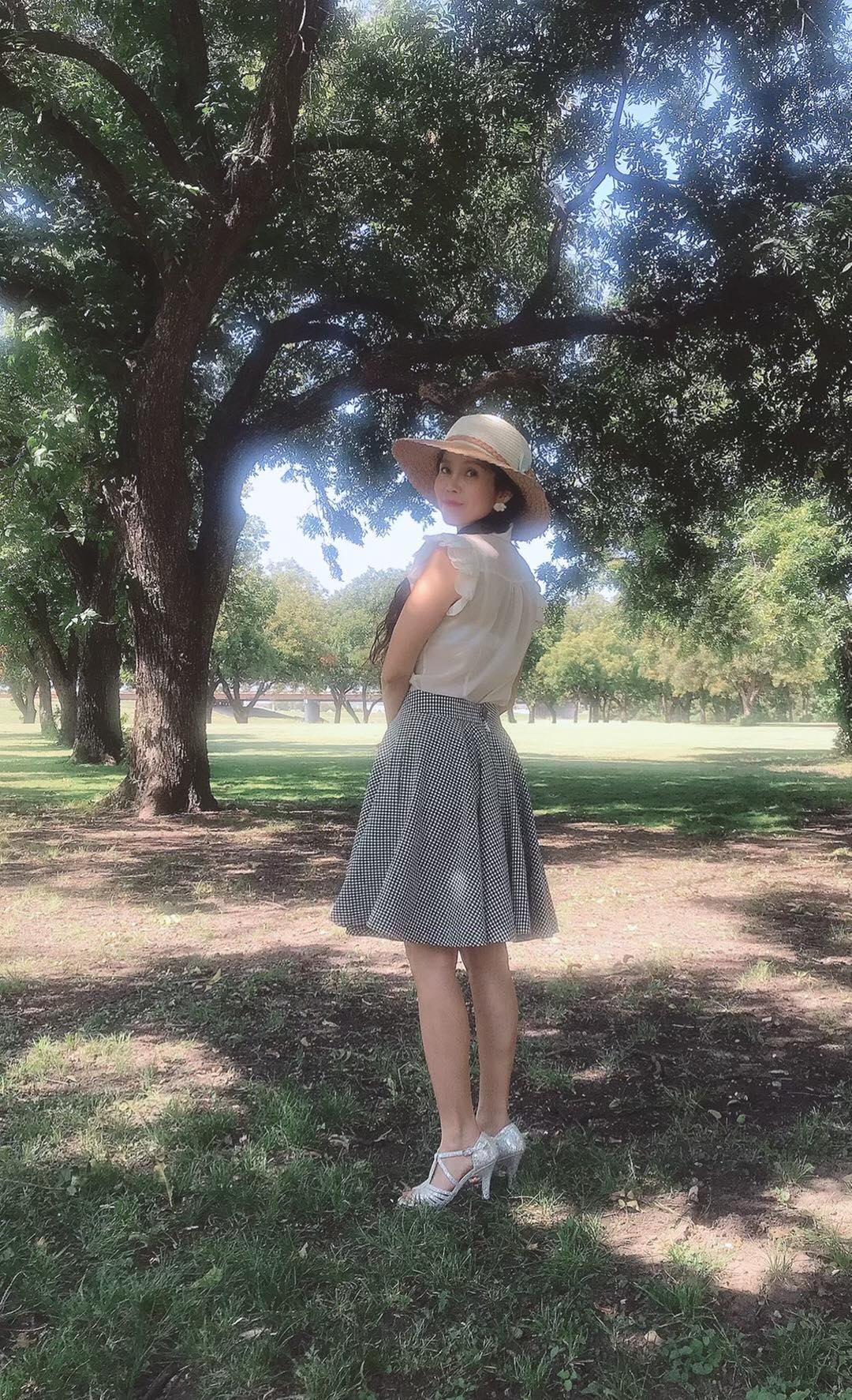 Lolita skirt Black Checkered Gingham XS, S, M - Shop women style vintage, Audrey Hepburn jackets online -Christine